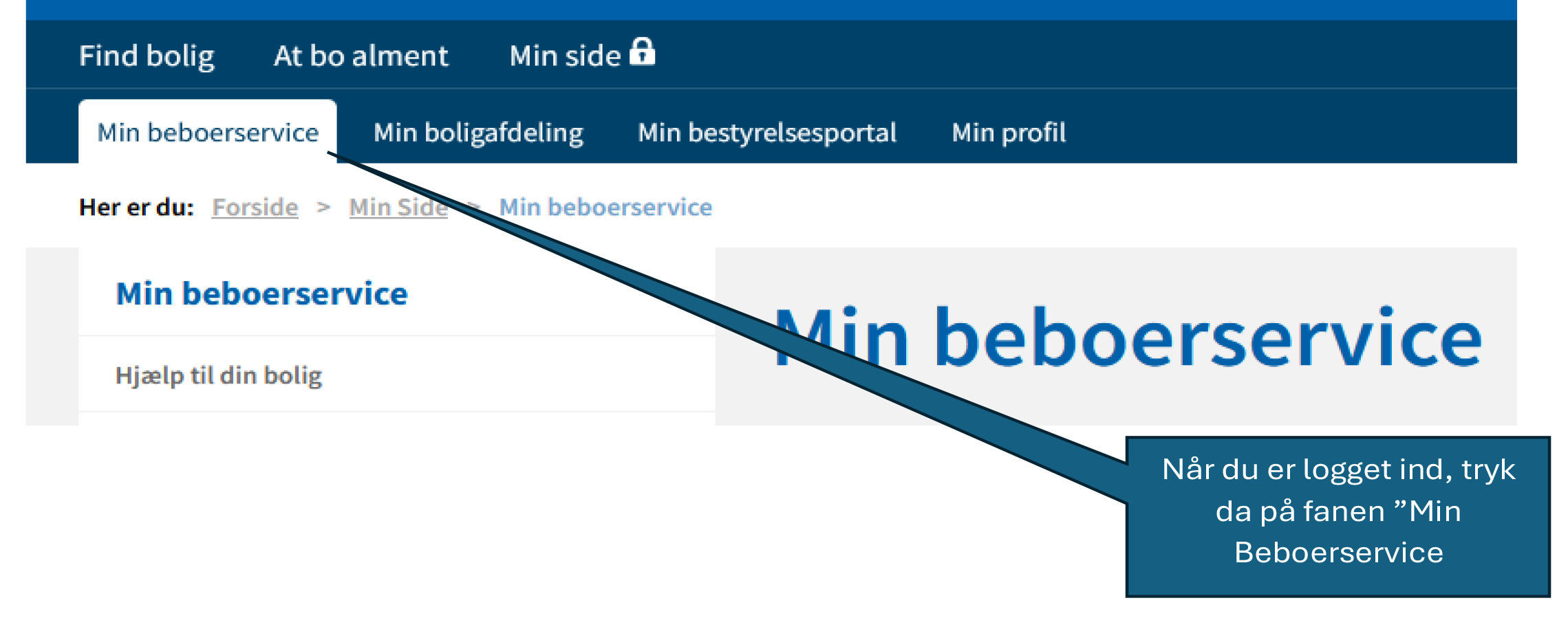 logget ind